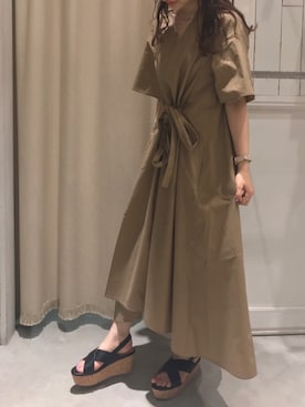 ワンピースを使った 前結び の人気ファッションコーディネート Wear