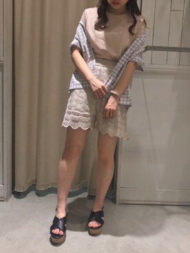 にわちゃんさん（レディース・153cm）の夏コーディネート