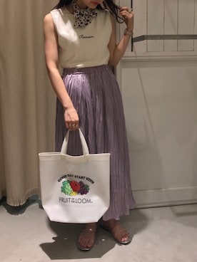 にわちゃんさん（レディース・153cm）の夏コーディネート