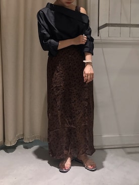 「ブラウン×ブラック」｜「アイテム（その他）」を使った、にわちゃんさん（レディース・153cm）の秋コーディネート