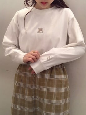「秋のカフェオレコーデ」｜「アイテム（その他）」を使った、にわちゃんさん（レディース・153cm）の秋コーディネート