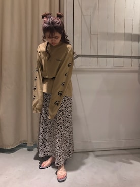 「グラミチ」｜「アイテム（その他）」を使った、にわちゃんさん（レディース・153cm）の秋コーディネート