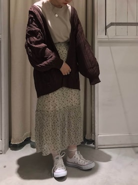 にわちゃんさん（レディース・153cm）の秋コーディネート