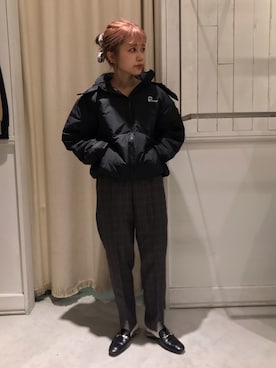 「PENFIELD USA（ペンフィールドユーエスエー）のアイテム」を使った、にわちゃんさん（レディース・153cm）の秋コーディネート