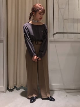 にわちゃんさん（レディース・153cm）の秋コーディネート