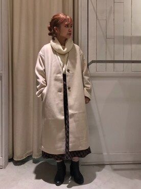 にわちゃんさん（レディース・153cm）の冬コーディネート