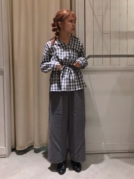 にわちゃんさん（レディース・153cm）の冬コーディネート