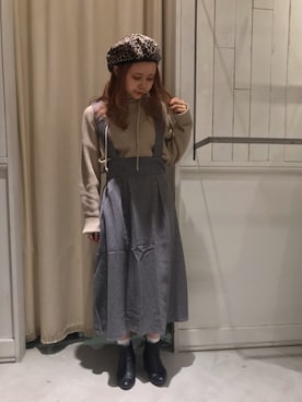 にわちゃんさん（レディース・153cm）の冬コーディネート