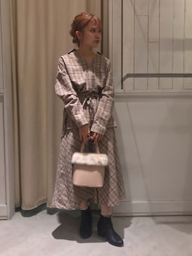 にわちゃんさん（レディース・153cm）の冬コーディネート