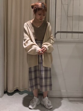 にわちゃんさん(レディース・153cm)の冬コーディネート