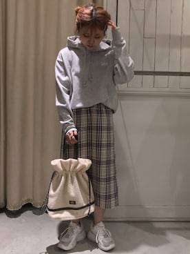 にわちゃんさん(レディース・153cm)の冬コーディネート