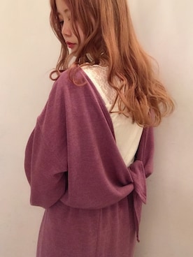 「ドレスアップ」｜「アイテム（その他）」を使った、にわちゃんさん（レディース・153cm）の冬コーディネート