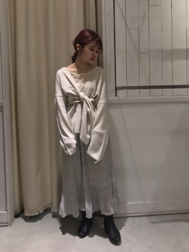 にわちゃんさん（レディース・153cm）の冬コーディネート