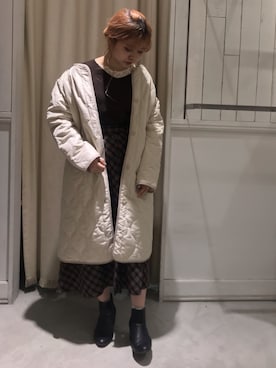 にわちゃんさん（レディース・153cm）の冬コーディネート