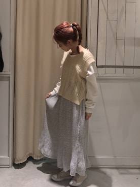 にわちゃんさん（レディース・153cm）の冬コーディネート