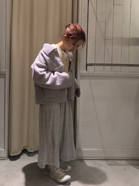 にわちゃんさん（レディース・153cm）の冬コーディネート