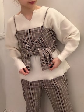 にわちゃんさん（レディース・153cm）の冬コーディネート