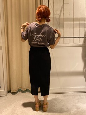「うしろ姿」｜にわちゃんさん（レディース・153cm）の夏コーディネート
