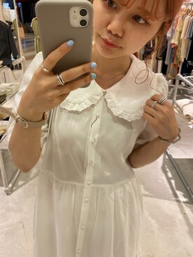 丸襟ワンピース の人気ファッションコーディネート Wear