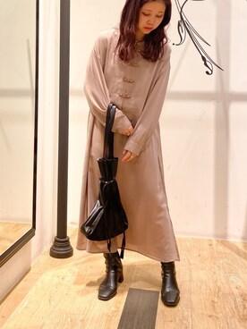 にわちゃんさん（レディース・153cm）の秋コーディネート