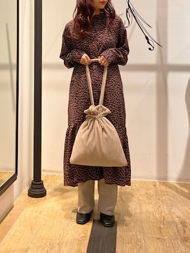 にわちゃんさん（レディース・153cm）の秋コーディネート