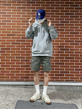 「ADER error（アーダーエラー）のアイテム（シューズ）」を使った、田中さん（メンズ・177cm）の春コーディネート