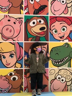 Yuiさん(キッズ・100cm)の冬コーディネート