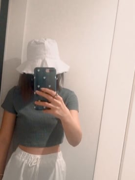 「shein」｜umi017さん（レディース・166cm）の夏コーディネート