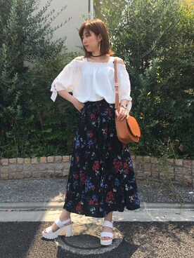 NATSUMIさん（レディース・160cm）の夏コーディネート