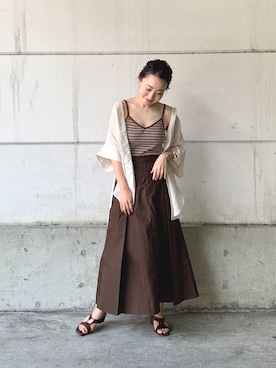MIKOさん(レディース・155cm)の夏コーディネート