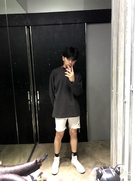 「CUSTOM MADE（カスタムメイド）のアイテム」を使った、Ted Thanayuthさん（メンズ・181cm）の冬コーディネート