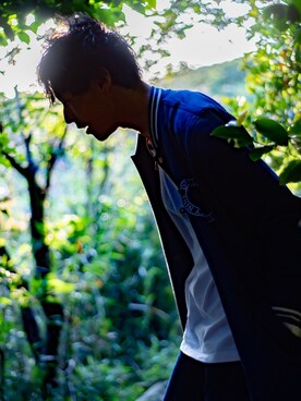 「Deviluse（Deviluse）のアイテム（ジャケット/アウター）」を使った、くろさん（メンズ・183cm）の夏コーディネート