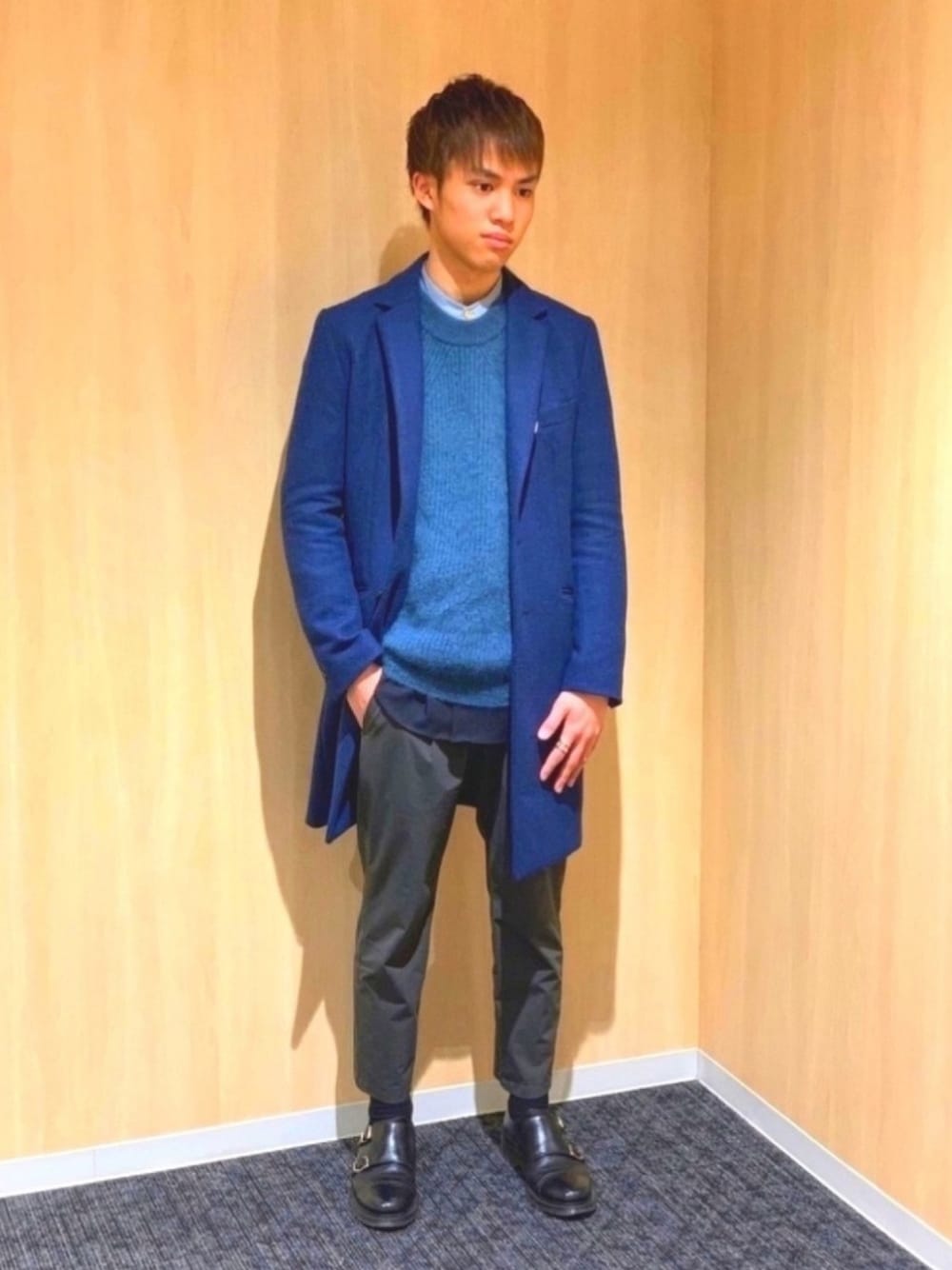 たくみ｜KAZUYUKI KUMAGAI ATTACHMENTのチェスターコートを使った