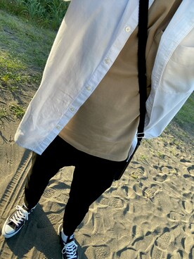 「RD.Ghost（アールディゴースト）のアイテム」を使った、とむさん（メンズ・171cm）の夏コーディネート