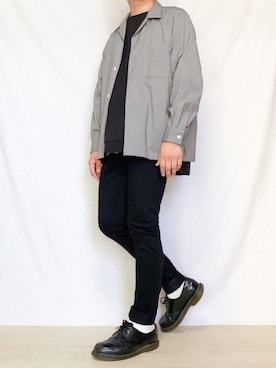 「ビックＴシャツ」｜とむさん（メンズ・171cm）の夏コーディネート