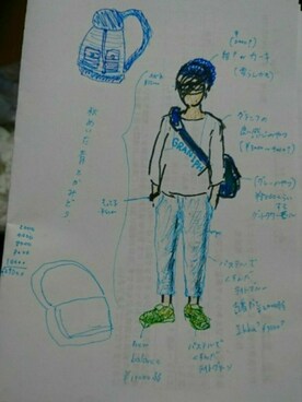 BRICKさん（メンズ・174cm）の夏コーディネート