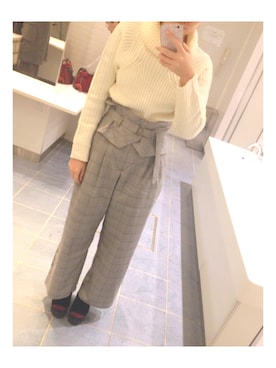 tinaさん（レディース・160cm）の冬コーディネート