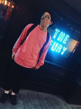 「RED KAP（レッドキャップ）のアイテム（レッグウェア）」を使った、KURAさん（メンズ・166cm）の春コーディネート