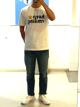 「MIXTA（ミクスタ）のアイテム」を使った、Shun@☻☻☻☻☻☻☻さん（メンズ・178cm）の夏コーディネート