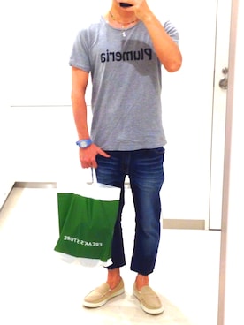 「PIG&ROOSTER」｜Shun@☻☻☻☻☻☻☻さん（メンズ・178cm）の夏コーディネート