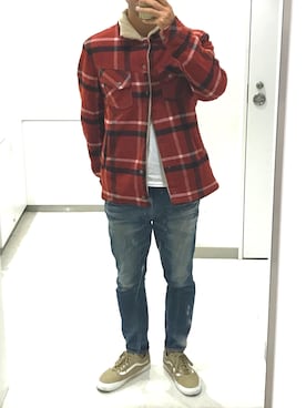 「LEE」｜「アイテム（その他アウター）」を使った、Shun@☻☻☻☻☻☻☻さん（メンズ・178cm）の夏コーディネート