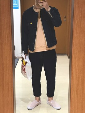 「BEAMS LIGHTS」｜「アイテム（デニムジャケット）」を使った、Shun@☻☻☻☻☻☻☻さん（メンズ・178cm）の夏コーディネート