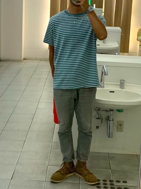 「G-SHOCK」｜「アイテム（ブーツ）」を使った、Shun@☻☻☻☻☻☻☻さん（メンズ・178cm）の夏コーディネート