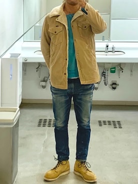 Shun@☻☻☻☻☻☻☻さん（メンズ・178cm）の冬コーディネート