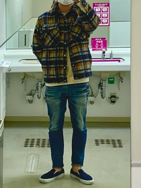 「BAYFLOW(BAYFLOW)」｜「アイテム（ブルゾン）」を使った、Shun@☻☻☻☻☻☻☻さん（メンズ・178cm）の冬コーディネート