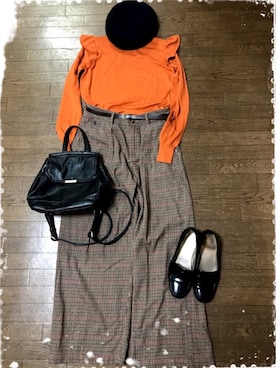 「AMERICAN HOLIC」｜EBiiiiさん（レディース・155cm）の秋コーディネート