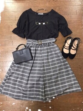 EBiiiiさん（レディース・155cm）の秋コーディネート