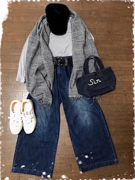 EBiiiiさん（レディース・155cm）の秋コーディネート