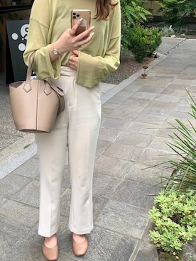 「eimy_ootd」｜ymmtさん（レディース・164cm）の春コーディネート