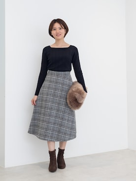 NBB STAFF04さん(レディース・158cm)の秋コーディネート